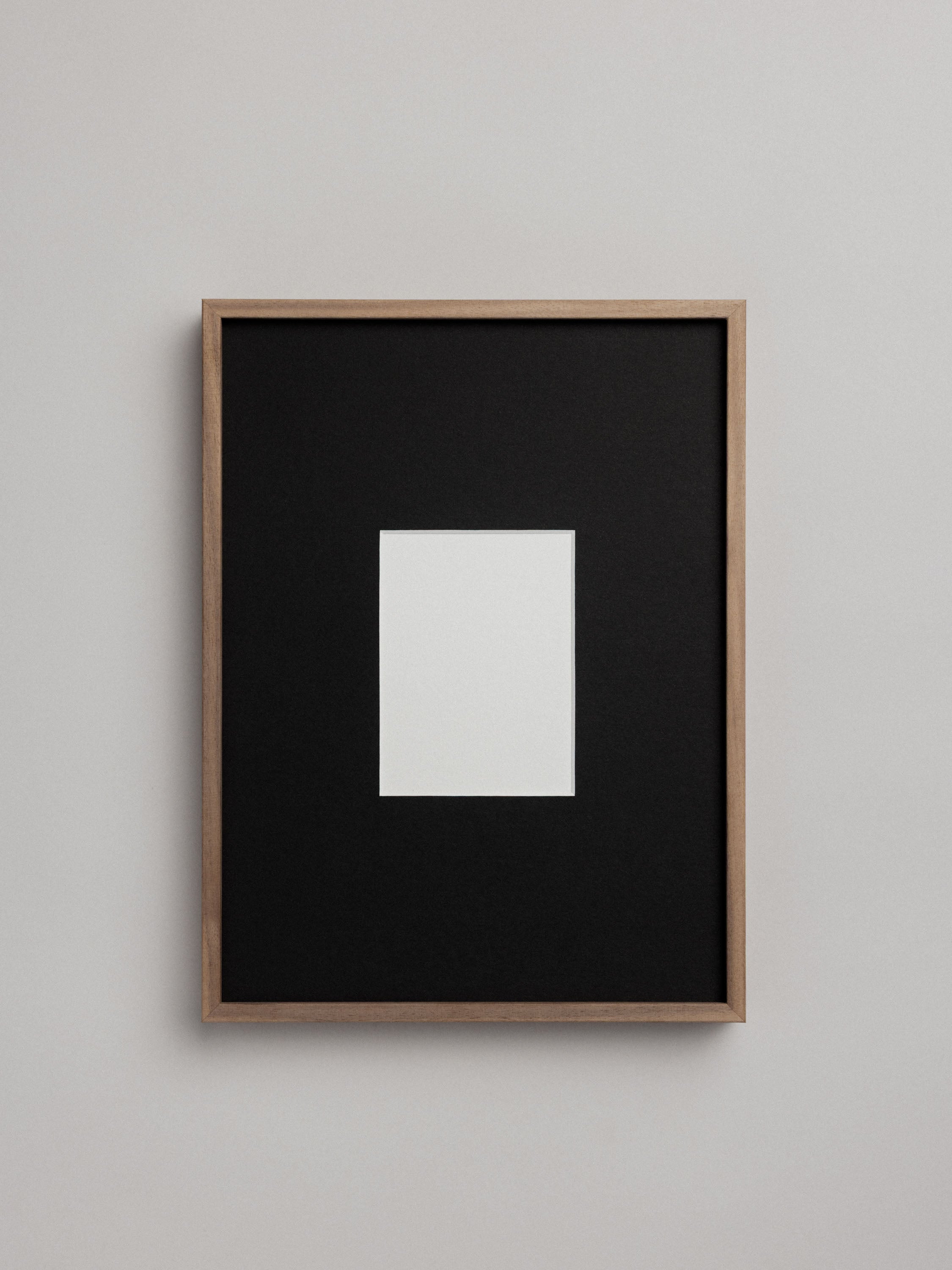 Framing Set - Walnut/Soft Black