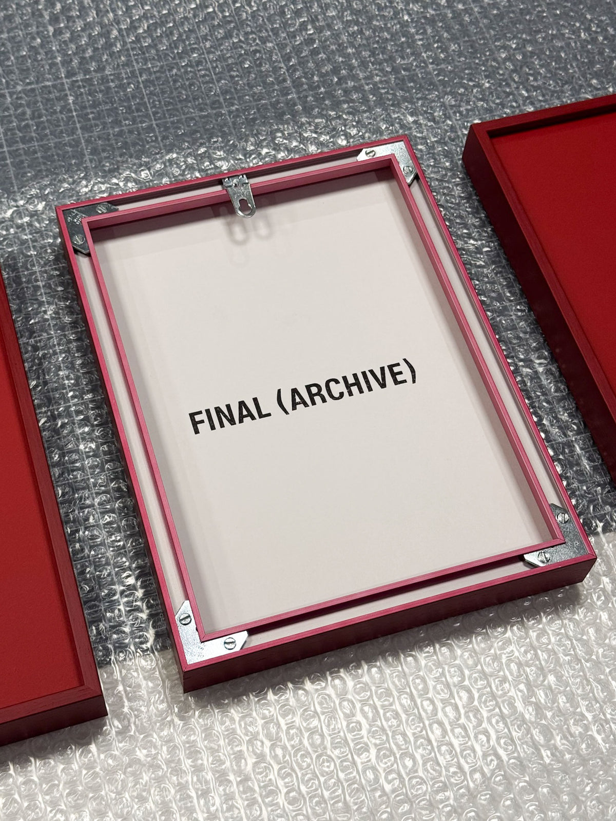 Framing Set - Bordeaux/Cherry