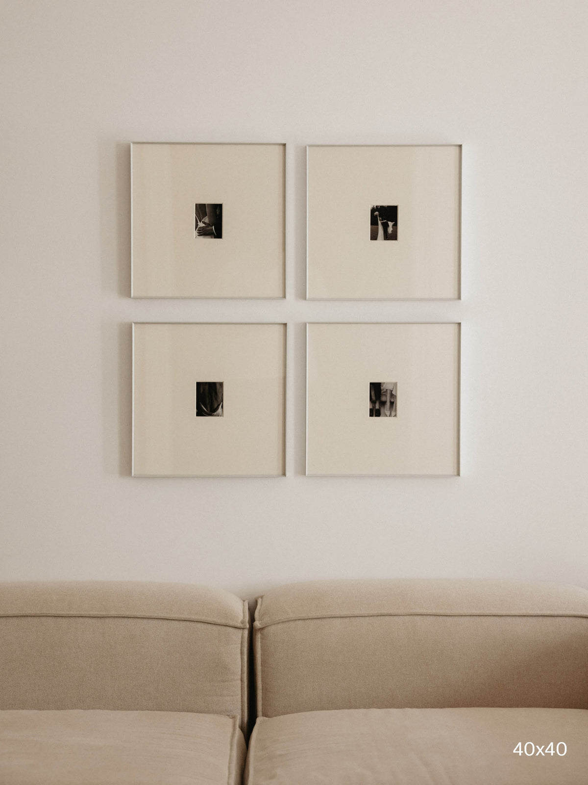 Framing Wall - Matte Silver