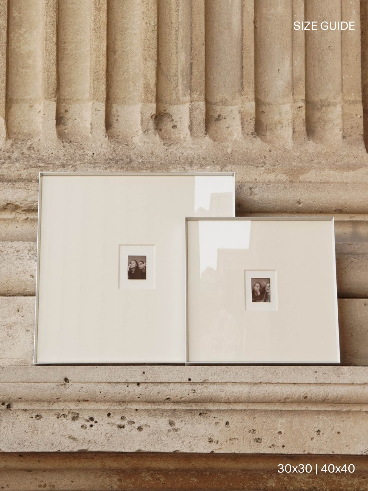 Framing Duo - Matte Silver